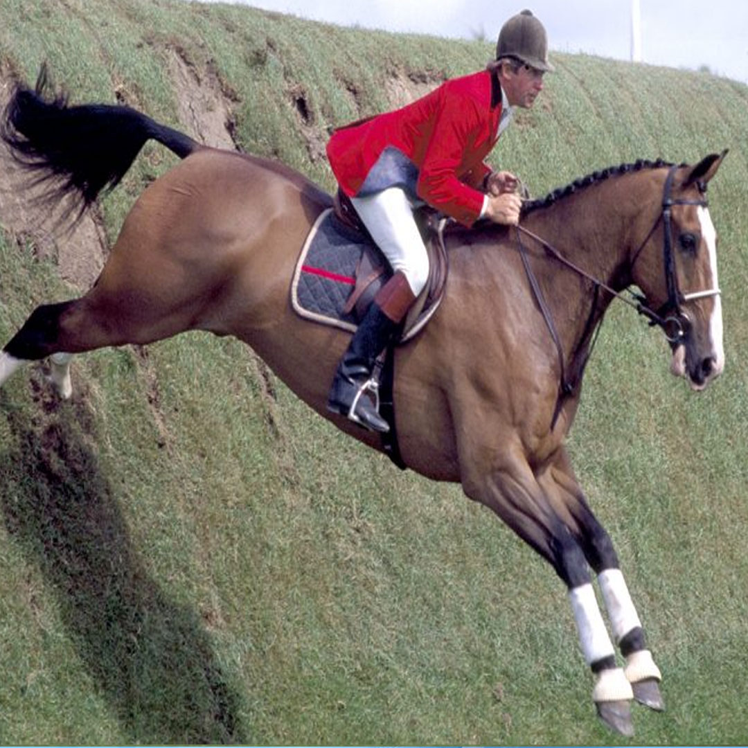 Nick Skelton & Apollo Winner of the 1988 & 1989 Hickstead Derby